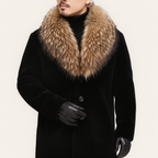 Abrigo de invierno cálido para hombres: elegancia y comodidad
