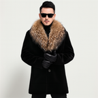 Abrigo de invierno cálido para hombres: elegancia y comodidad