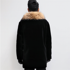 Abrigo de invierno cálido para hombres: elegancia y comodidad