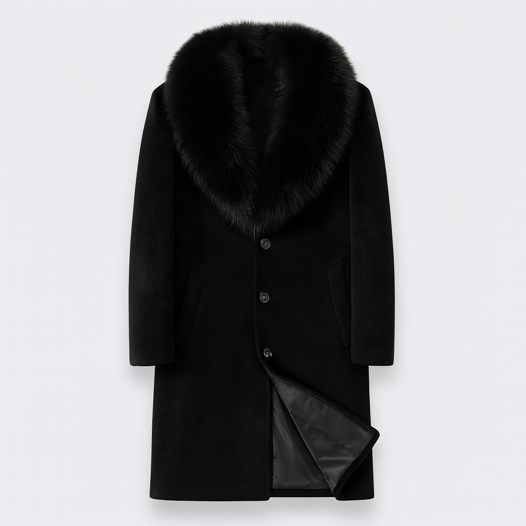 Abrigo de invierno cálido para hombres: elegancia y comodidad