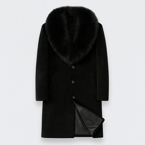 Abrigo de invierno cálido para hombres: elegancia y comodidad