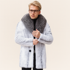 Abrigo de invierno cálido para hombres: elegancia y comodidad