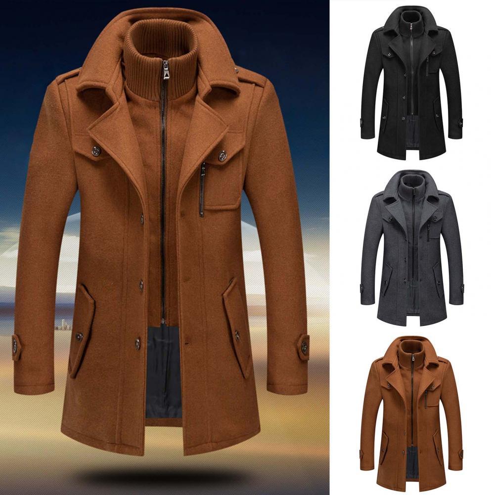 Abrigo de invierno para hombre - Estilo y calor exquisito