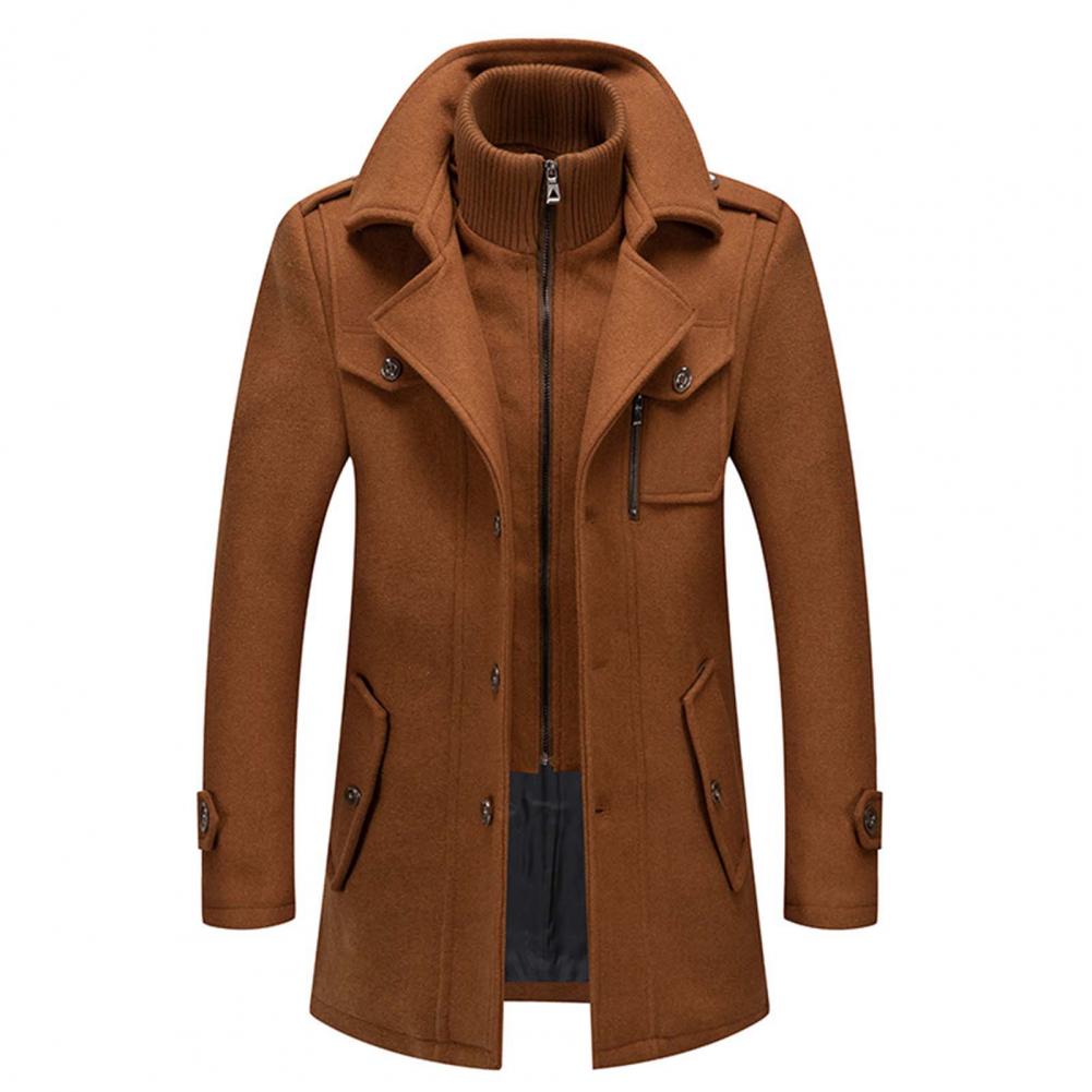 Abrigo de invierno para hombre - Estilo y calor exquisito