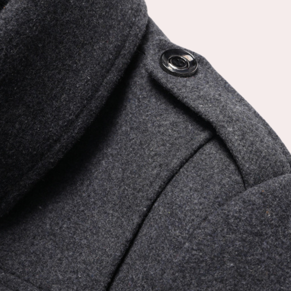Abrigo de invierno para hombre - Estilo y calor exquisito