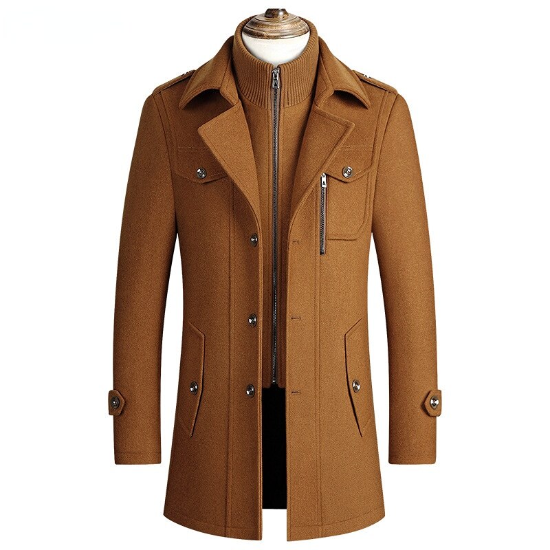Abrigo para hombres - elegancia y comodidad