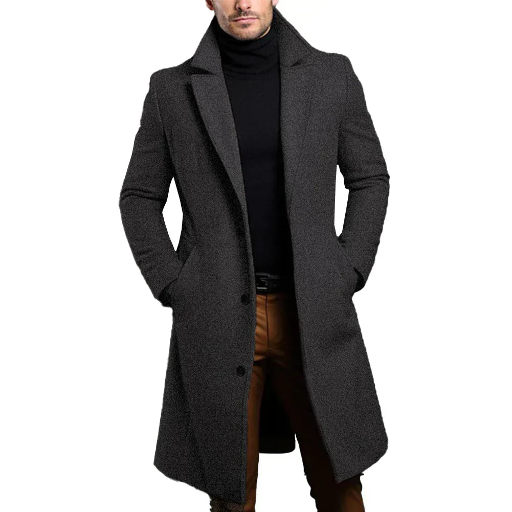 Abrigo para hombre - Elegancia y calor inigualables