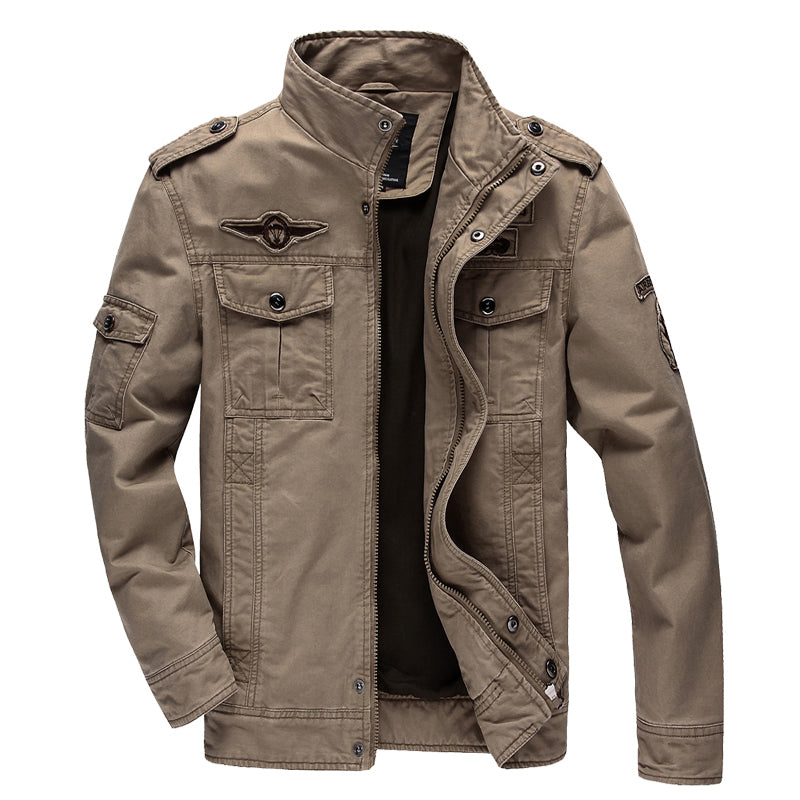Chaqueta Militar Hombre - Abrigo Casual Midi