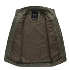 Chaqueta Militar Hombre - Abrigo Casual Midi