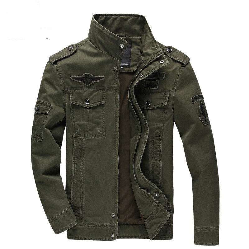 Chaqueta Militar Hombre - Abrigo Casual Midi