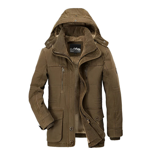 Abrigo de invierno clásico para hombres: calidez y estilo