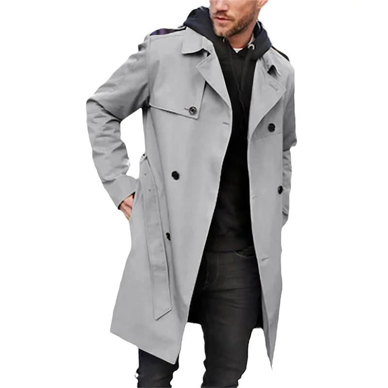 Abrigo hombre - Corte ajustado - Elegancia transpirable