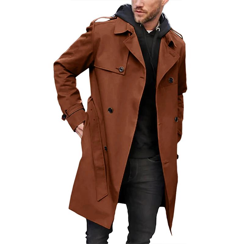 Abrigo hombre - Corte ajustado - Elegancia transpirable