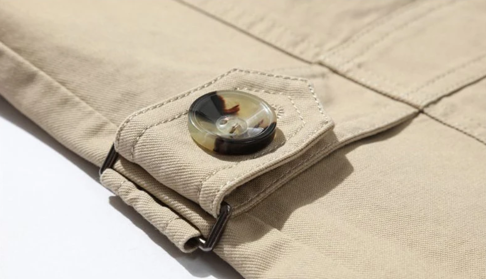 Abrigo Trench Hombre | Corte Estructurado Elegante | Confort y Estilo