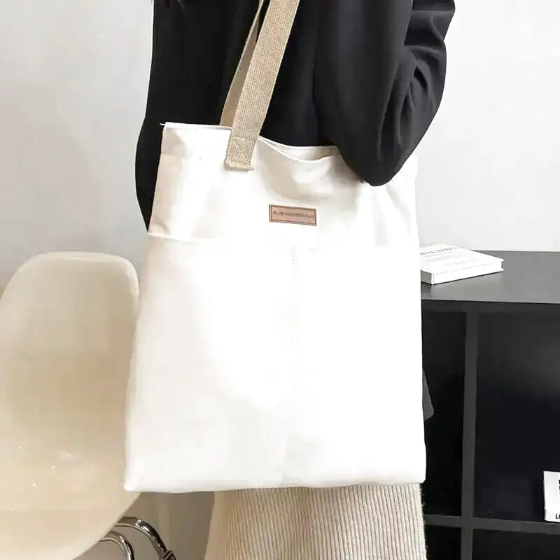 MARTINA - Sac cabas en tissu rigide