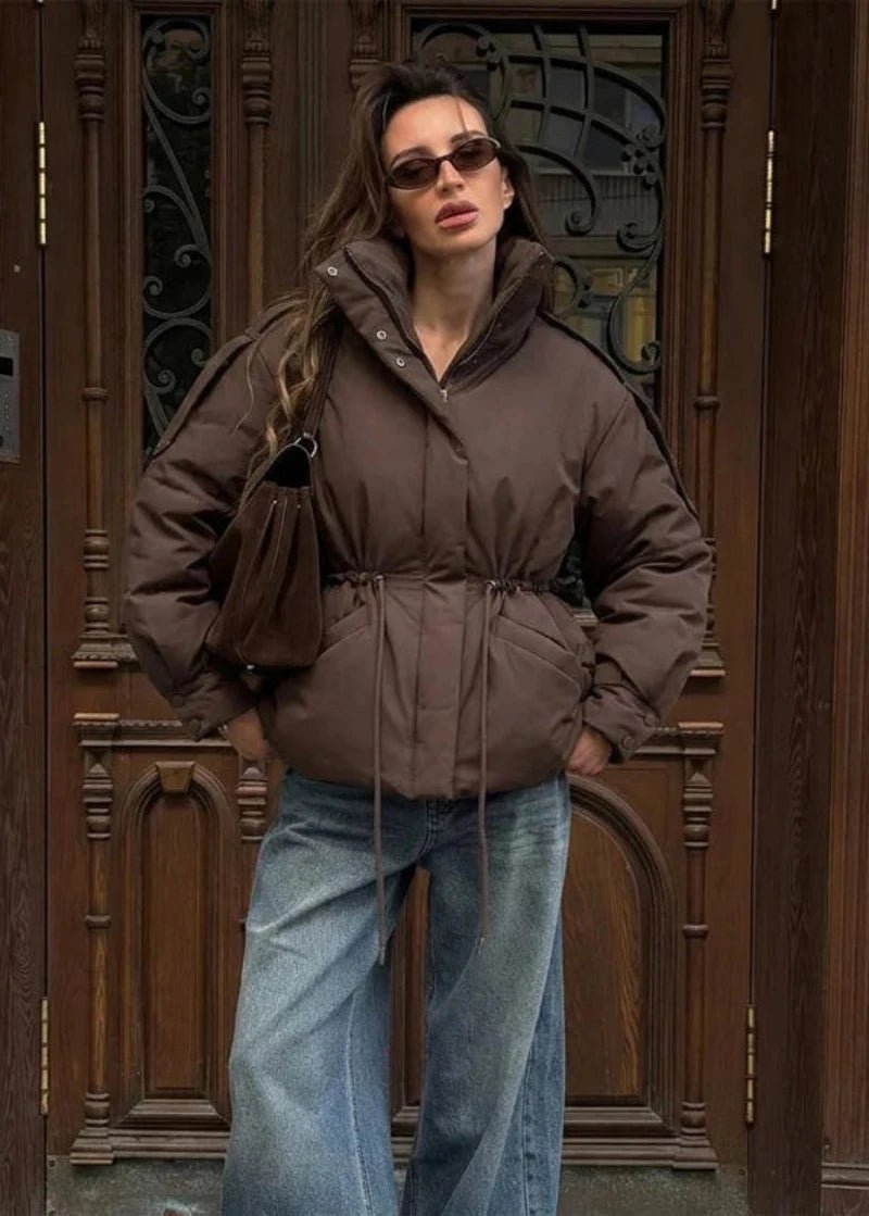 Mary Parka oversized con cintura ajustable