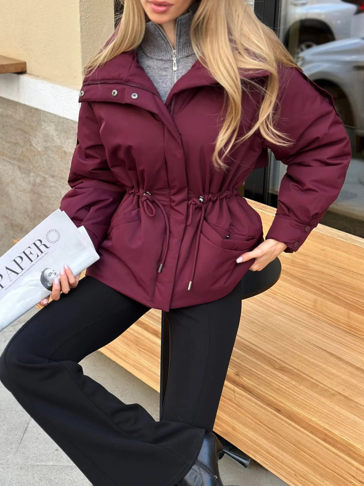 Mary Parka oversized con cintura ajustable