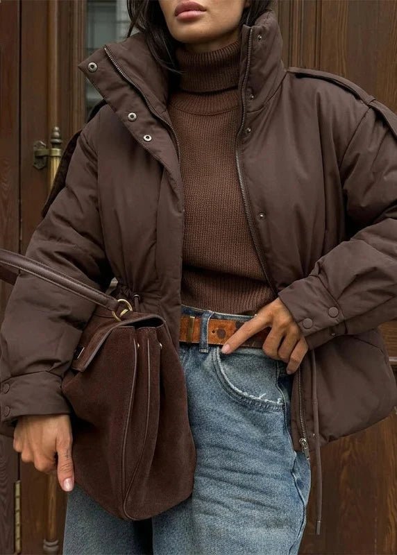 Mary Parka oversized con cintura ajustable