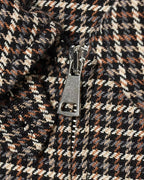 Mia Traje chaqueta con cremallera y falda pata de perro