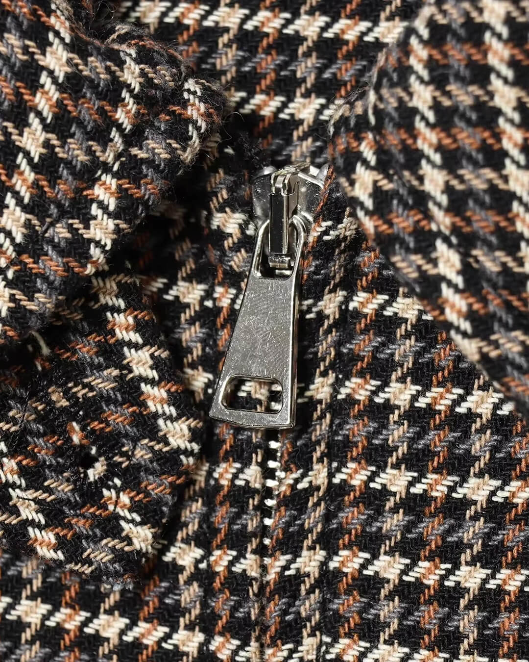 Mia Traje chaqueta con cremallera y falda pata de perro