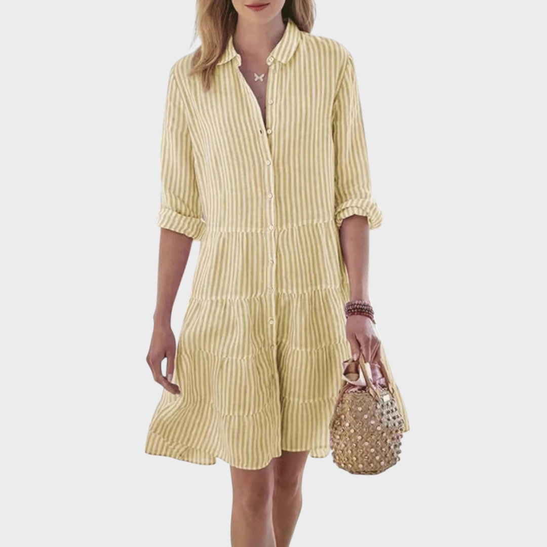 Lolita | Vestido de Rayas - OSMARA Fashion - vista 4