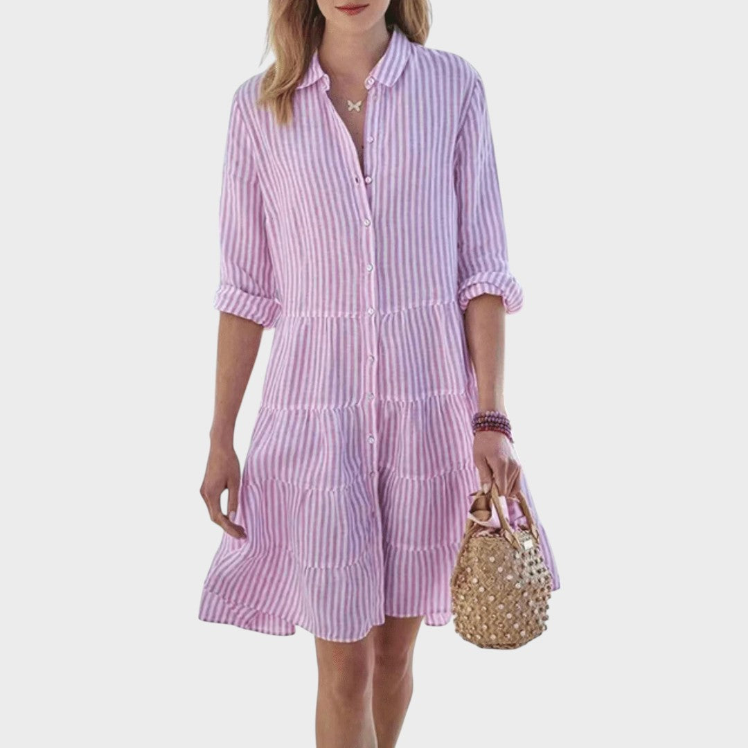 Lolita | Vestido de Rayas - OSMARA Fashion - vista 5