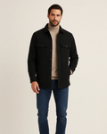 Sobrecamisa de hombre elegante y versátil – chaqueta camisera informal y sofisticada