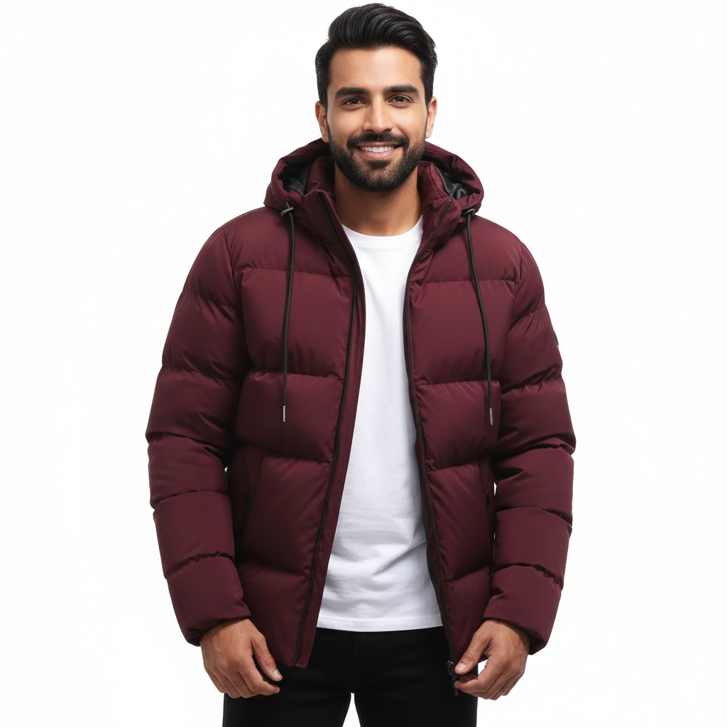 Parka de invierno para hombre impermeable – Máximo calor y confort