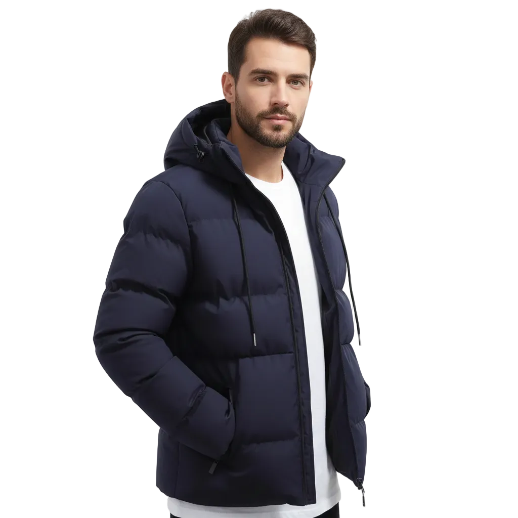 Parka de invierno para hombre impermeable – Máximo calor y confort