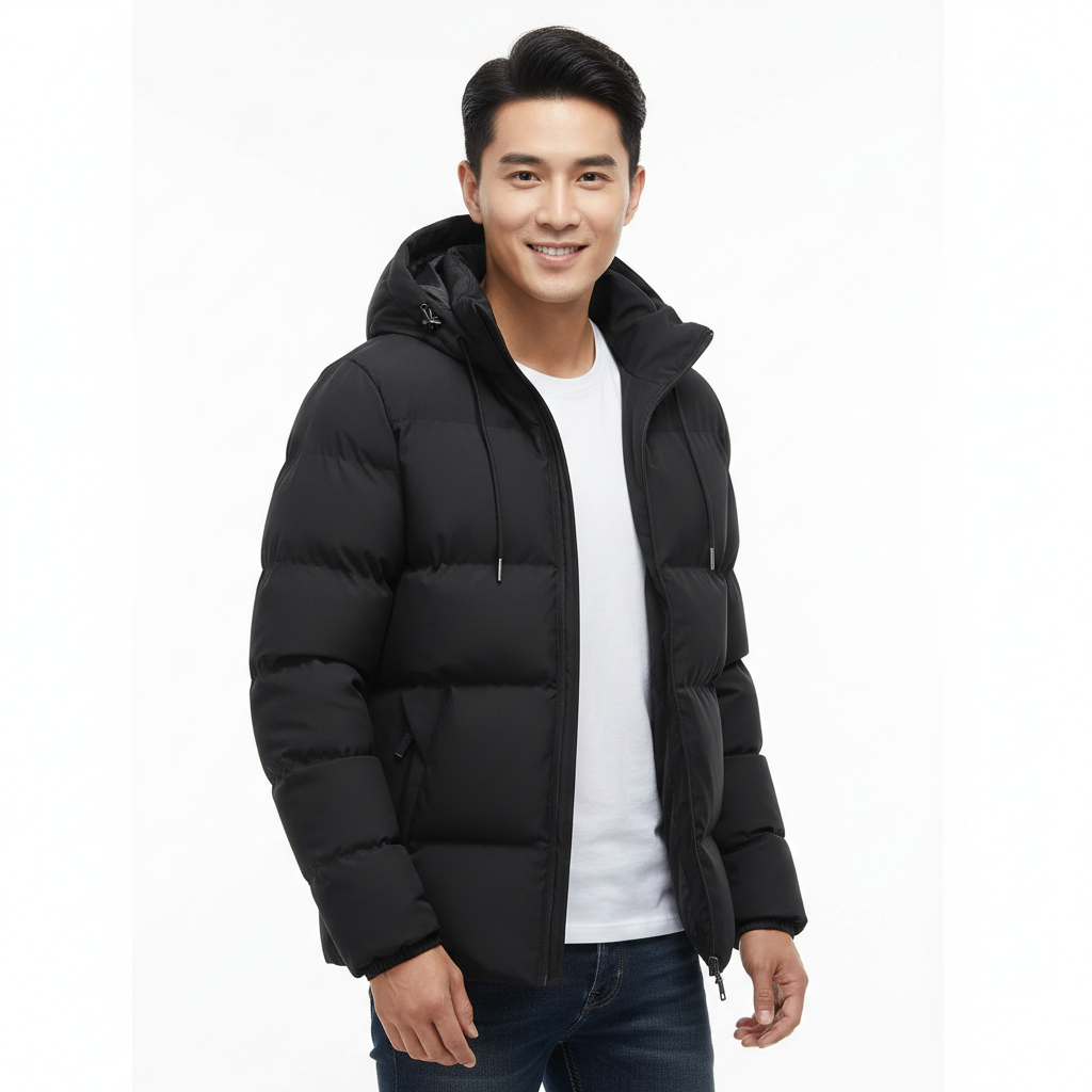 Parka de invierno para hombre impermeable – Máximo calor y confort