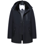 Parka Hombre - Invierno - Capucha Desmontable - Caliente