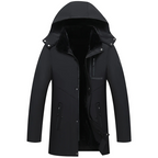 Parka Hombre - Invierno - Capucha Desmontable - Caliente