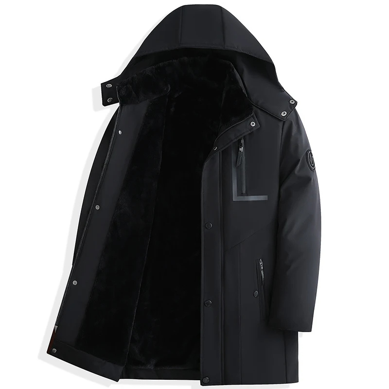 Parka Hombre - Invierno - Capucha Desmontable - Caliente