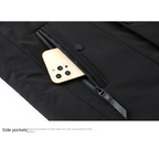 Parka Hombre - Invierno - Capucha Desmontable - Caliente