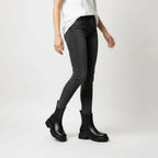 Cynthia - Botines de Montar Chelsea Mujer Negras Suela Gruesa