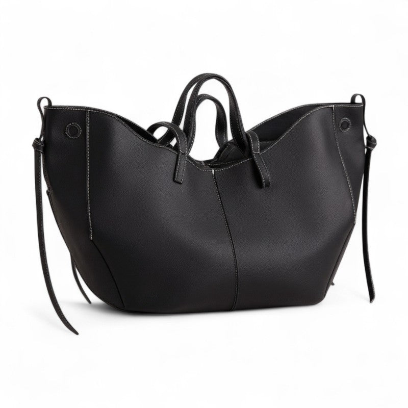 ÉLOISE - Bolso Capazo Grande de Piel Grabada