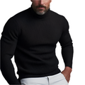 Suéter de cuello alto para hombres - Elegante y lujoso