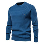 Jersey cálido de cuello alto para hombre - Confort invernal elegante