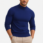 Jersey de cuello alto para hombre Leonardo – Estilo moderno y confort elegante