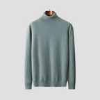 Jersey de cuello alto para hombre, elegancia y comodidad
