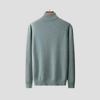 Jersey de cuello alto para hombre, elegancia y comodidad