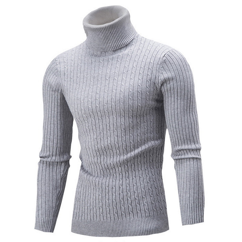 Jersey de cuello alto para hombre - Oliver | Calor y elegancia