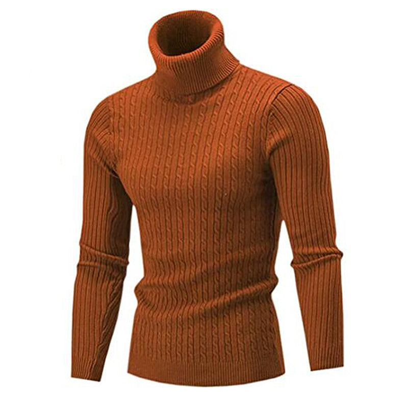 Jersey de cuello alto para hombre - Oliver | Calor y elegancia