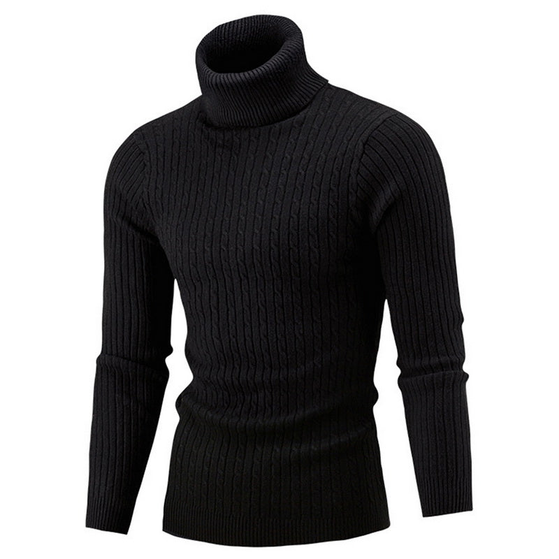 Jersey de cuello alto para hombre - Oliver | Calor y elegancia
