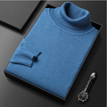 Suéter de cuello alto para hombre cómodo y elegante