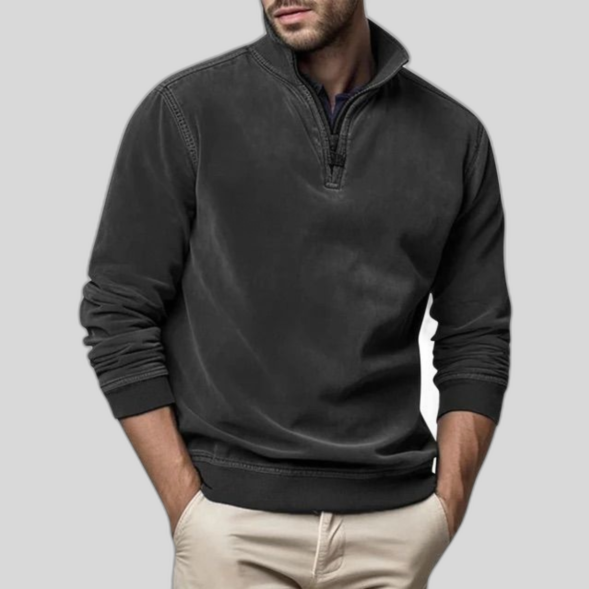 Jersey polar Zentaro para hombres - Confort y calor