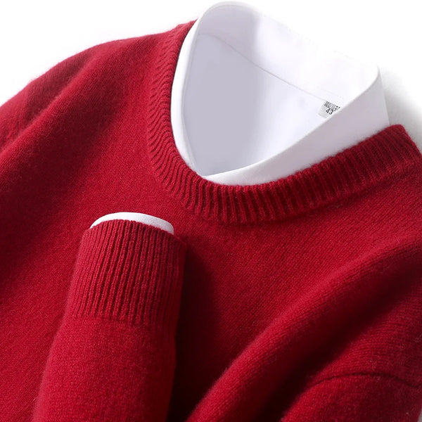 Pull Hombre Cuello Doble - Elegante y Moderno