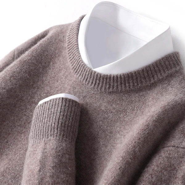 Pull Hombre Cuello Doble - Elegante y Moderno
