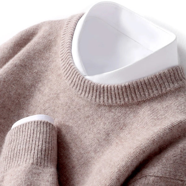 Pull Hombre Cuello Doble - Elegante y Moderno
