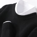 Pull Hombre Cuello Doble - Elegante y Moderno